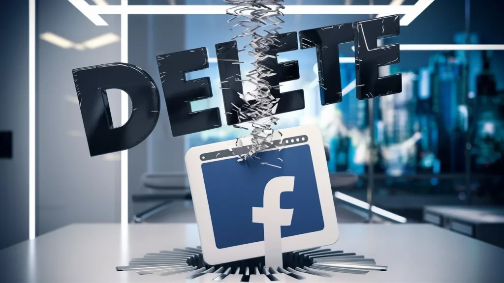 How do you delete a Facebook profile