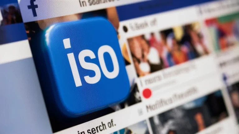 What does iso mean on Facebook