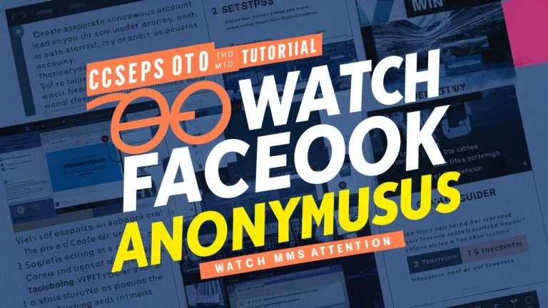 How to Watch Facebook Stories Anonymously